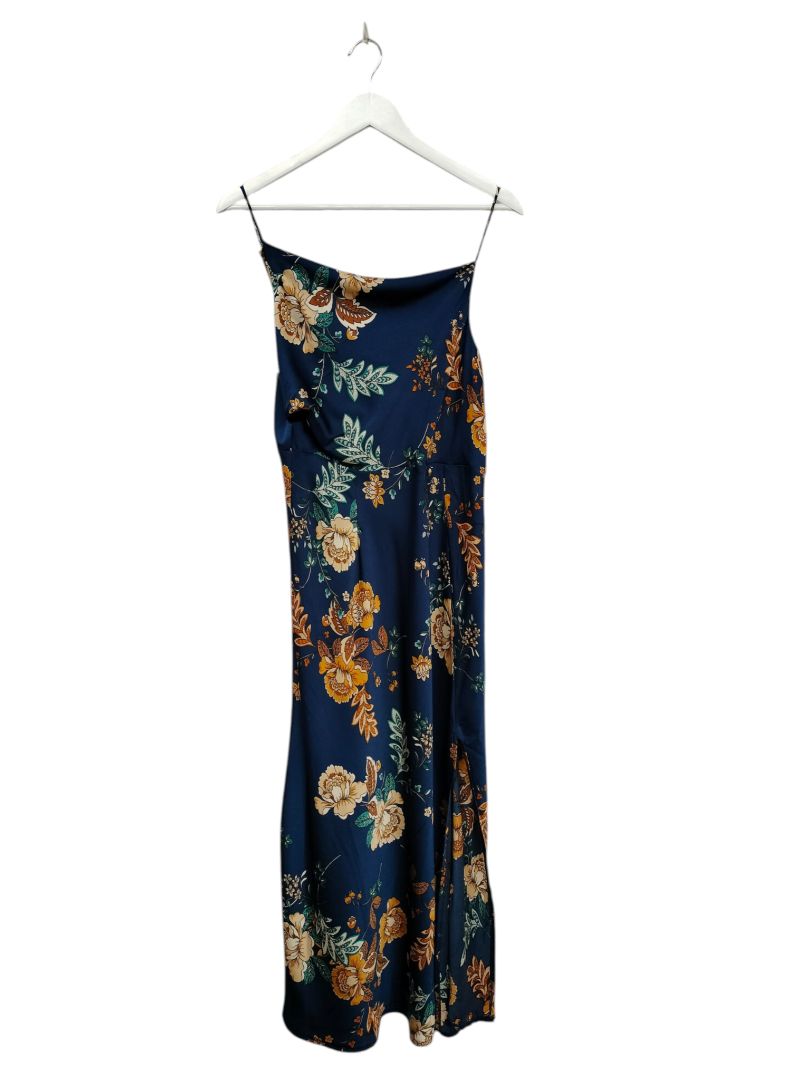 Here comes the sun | Navy Floral Dress | Size 14