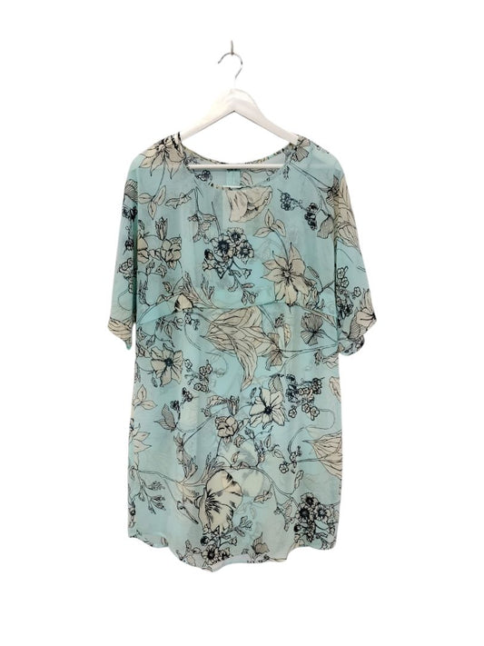 Fate | Pale blue with floral Dress | Size 14
