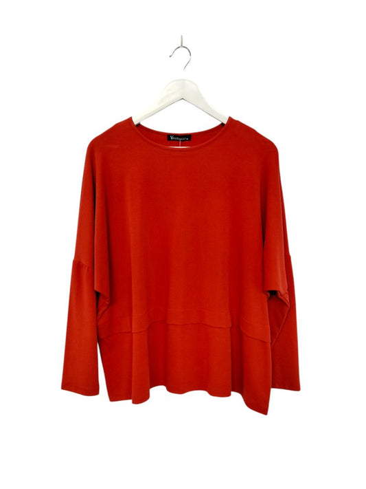 Vassalli | Rust Orange Top | Size 16
