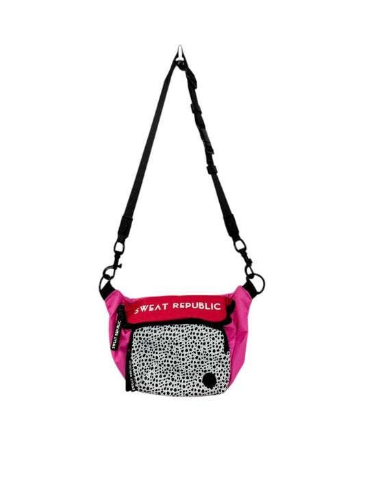 Sweat Republic | Pink and Red Animal Print BumBag | Size