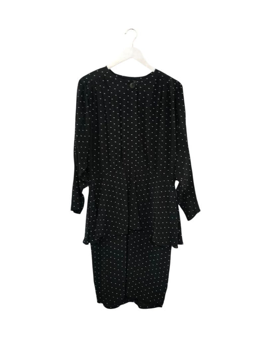 Charlotte Russe | Black with white dots Dress | Size 12