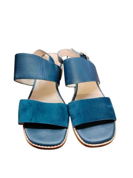 Mi Piaci | Blue Heels | Size 39