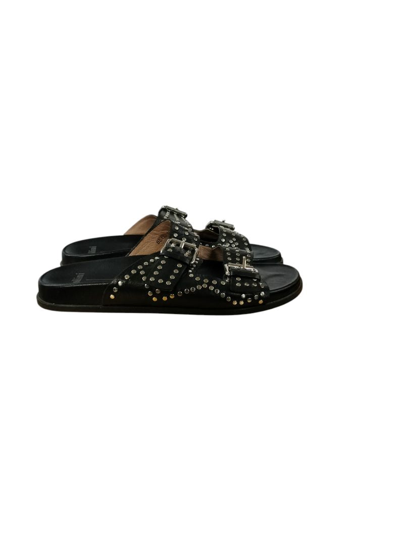 Mollini | black with studs Sandals | Size 38