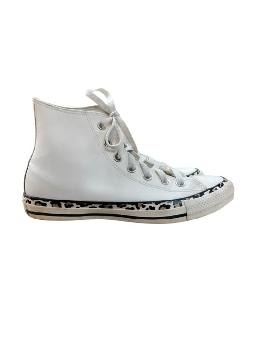 Converse | White with leopard print Shoes | Size 39
