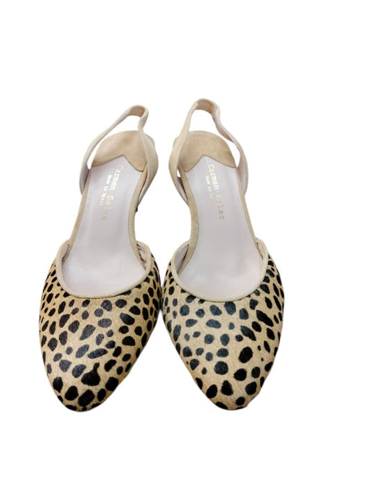 Carmen Salas | Leopard Heels | Size 38