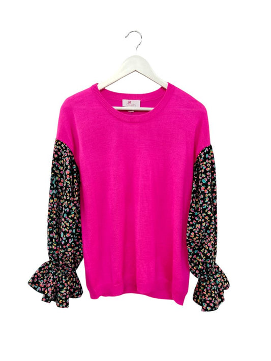 Charlo | Hot PInk Top | Size M