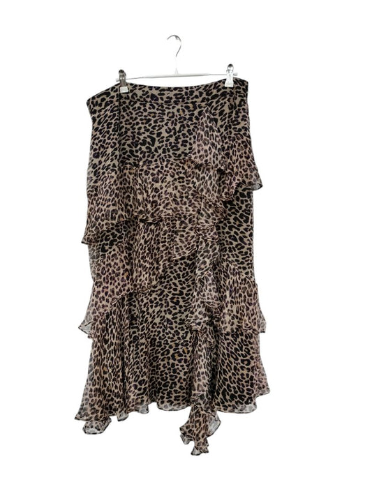 Kamare | Animal Print Skirt | Size 18