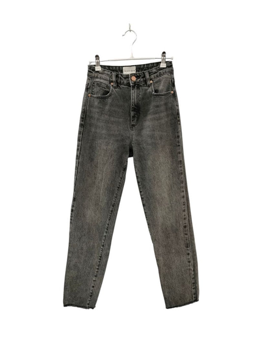 Abrand Jeans | Black Faded Denim Jeans | Size 25