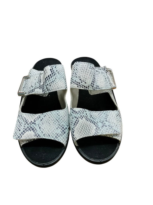 Josef Seibel | Snake skin pattern Sandals | Size 39