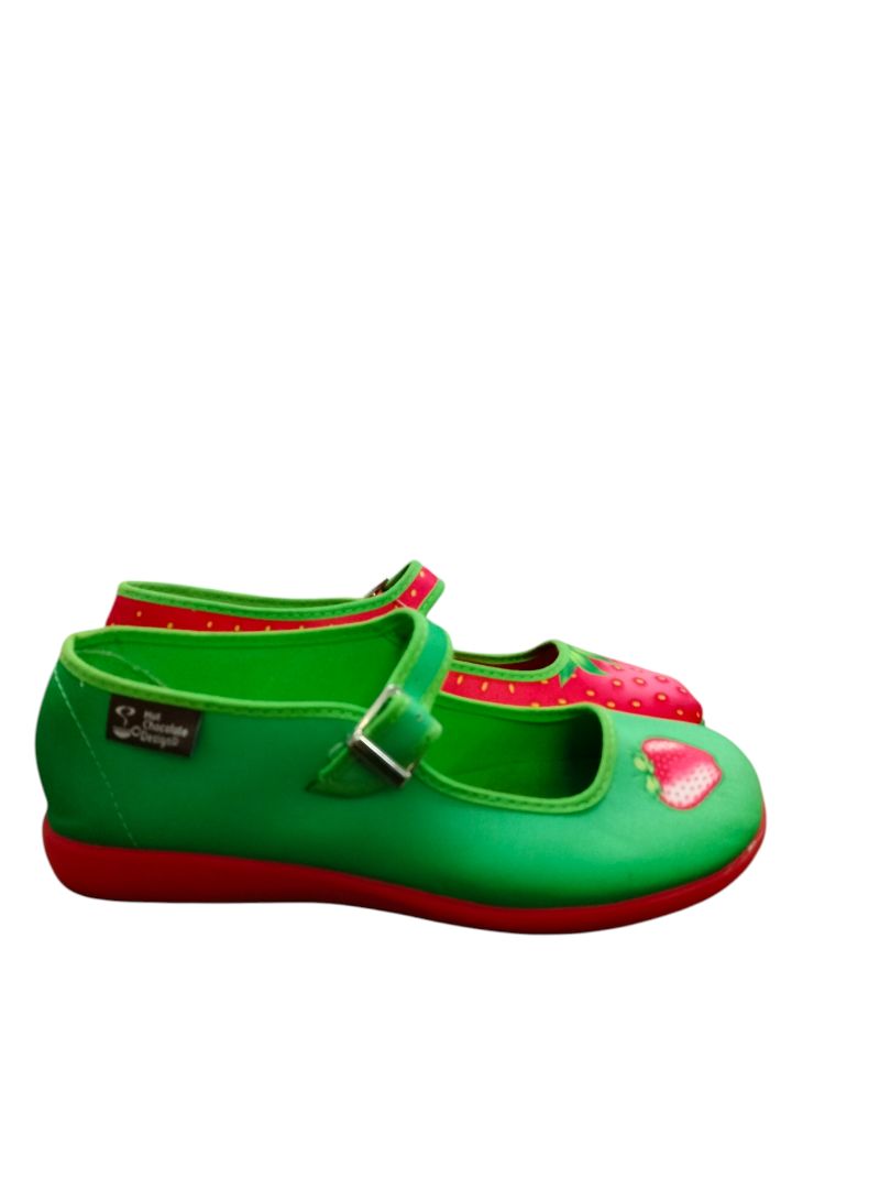 Hot Chocolate | Red and Green Shoes | Size 36