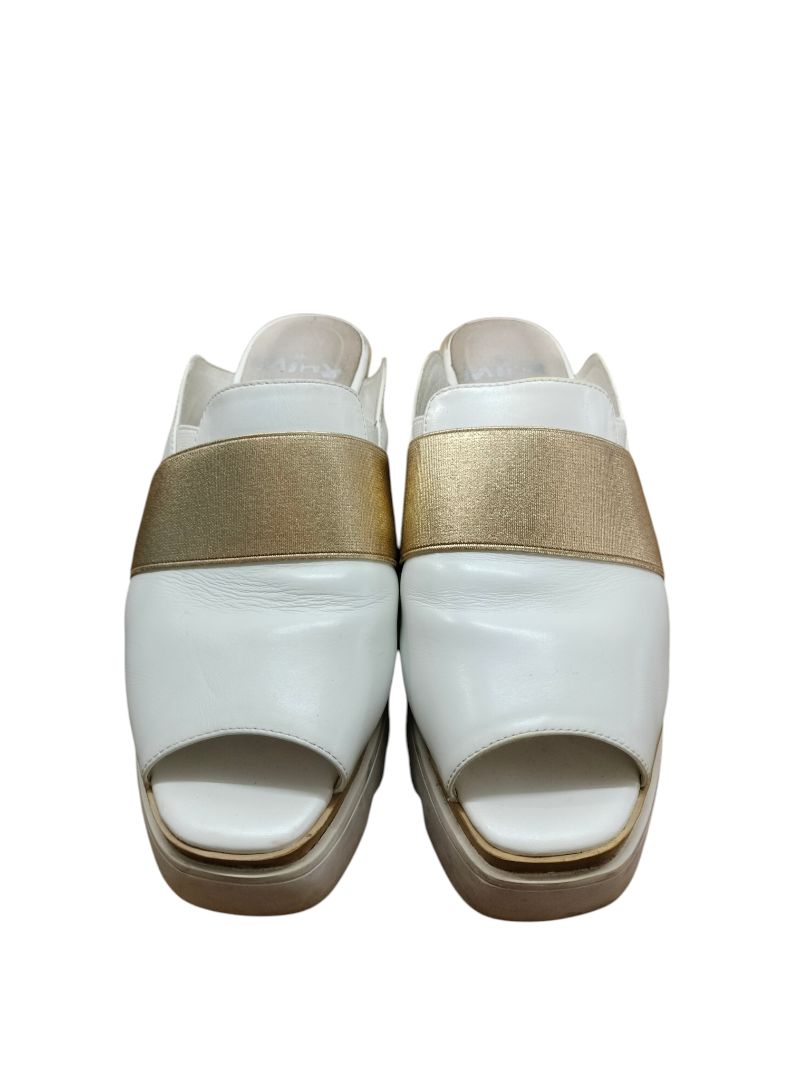 Minx Boutique | White With Gold Shoes | Size 38