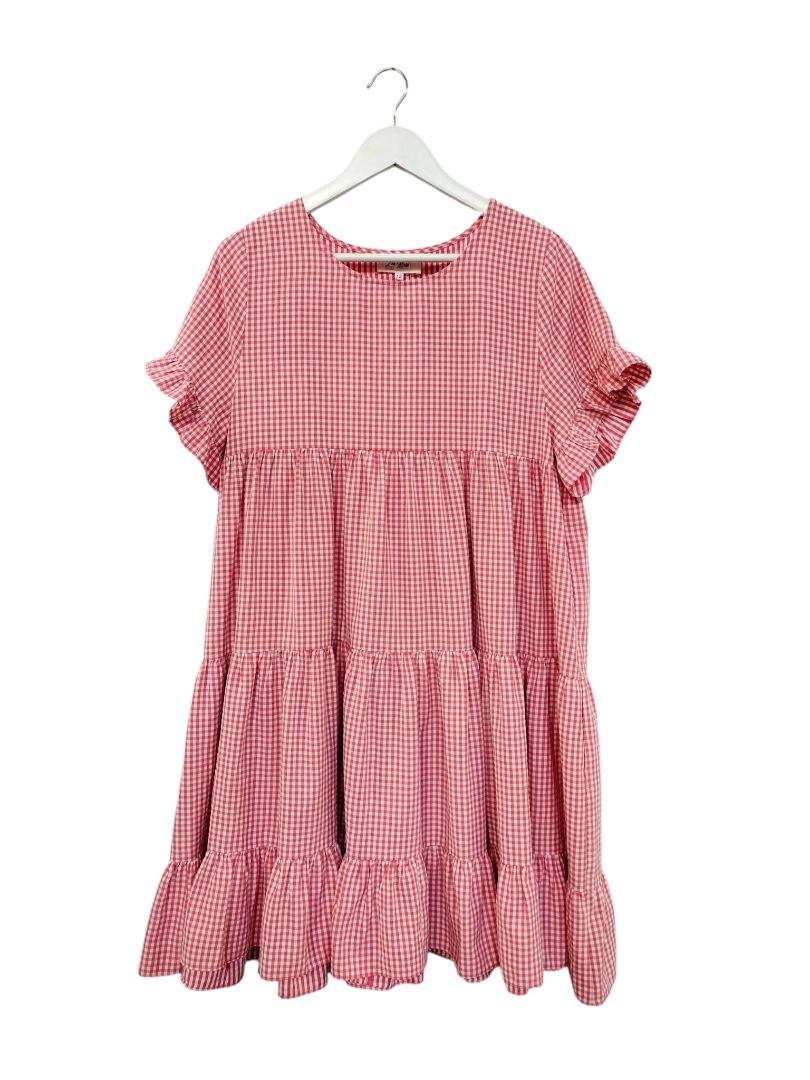 Zoe Moss | Red/White Check Dress | Size 12