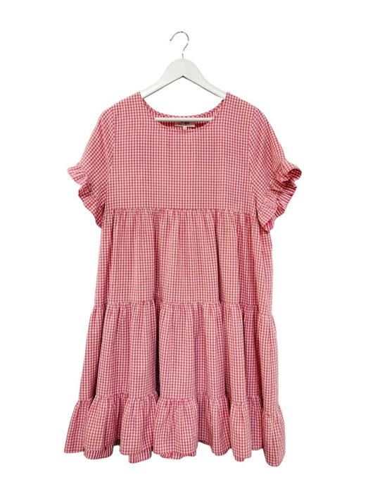 Zoe Moss | Red/White Check Dress | Size 12