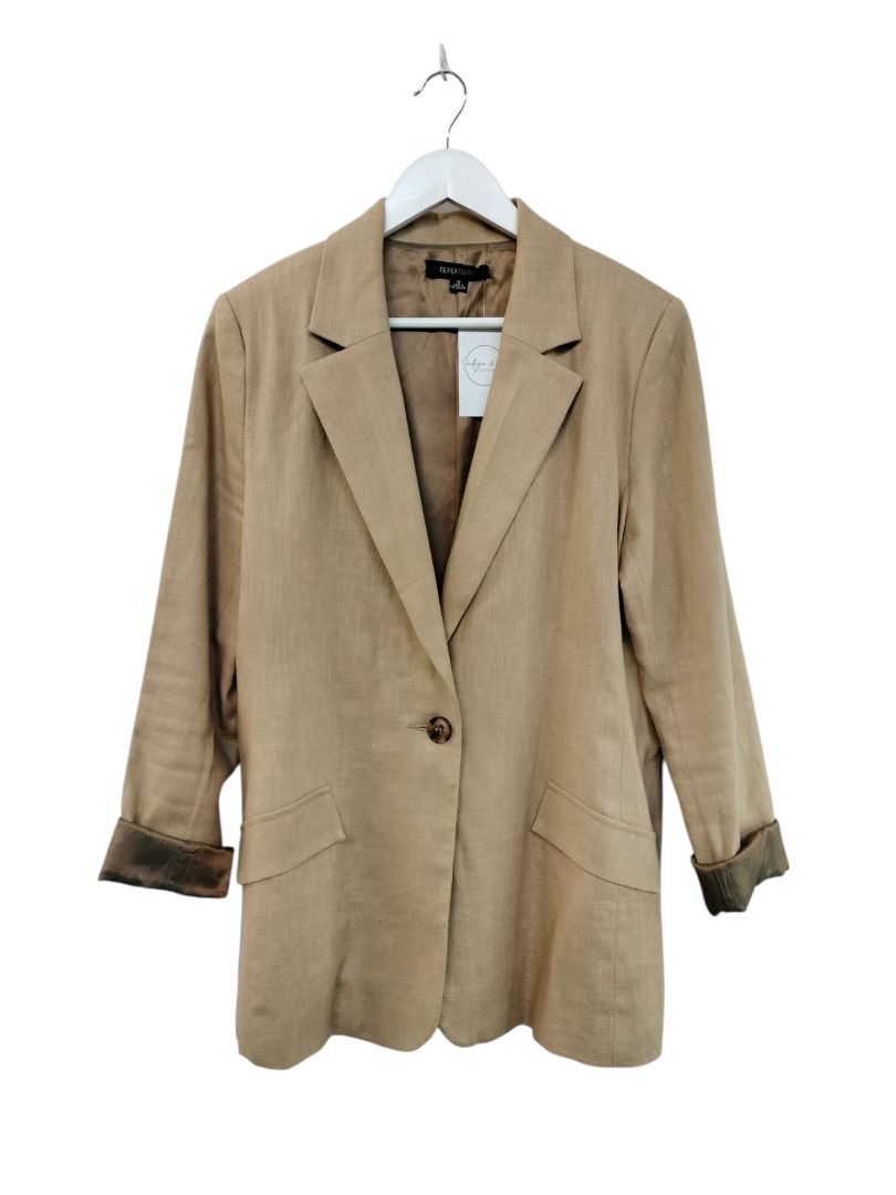 Repertoire | Khaki Blazer | Size 12