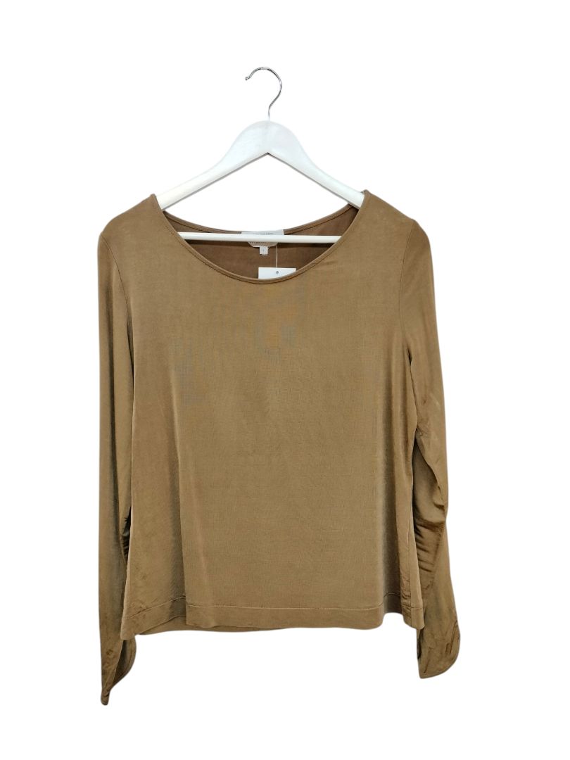 Veronika Maine | Brown Top | Size L