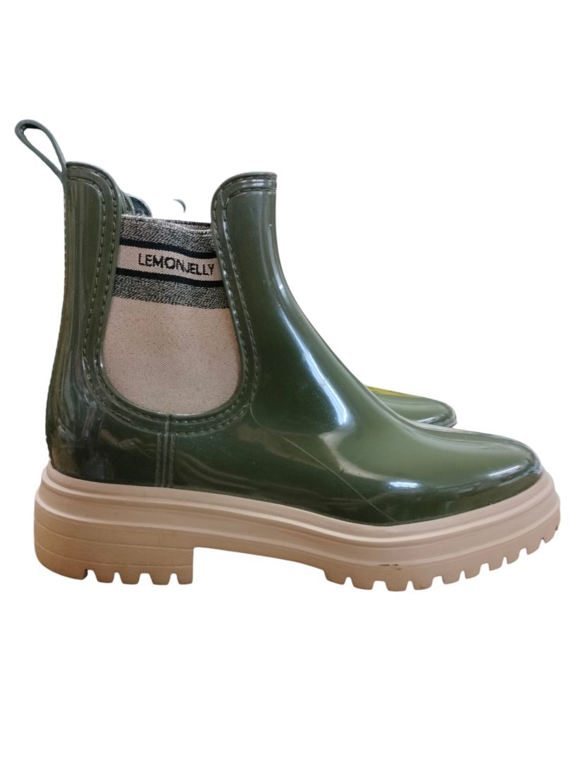 Lemon Jelly | Green Boots | Size 38