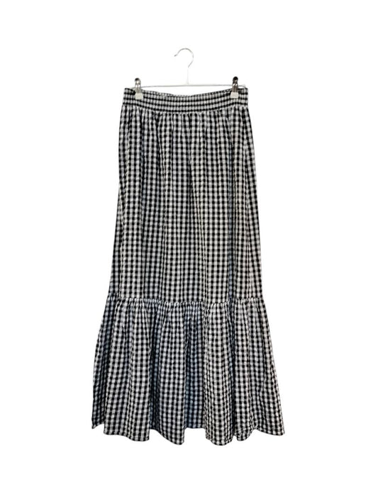 Glassons | Black & White Check Skirt | Size 8