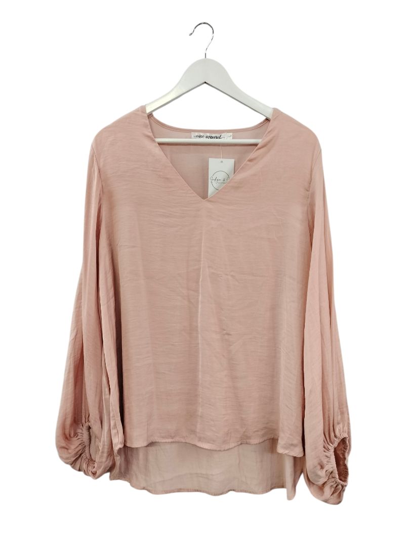 Vine Apparel | Pink Top | Size L
