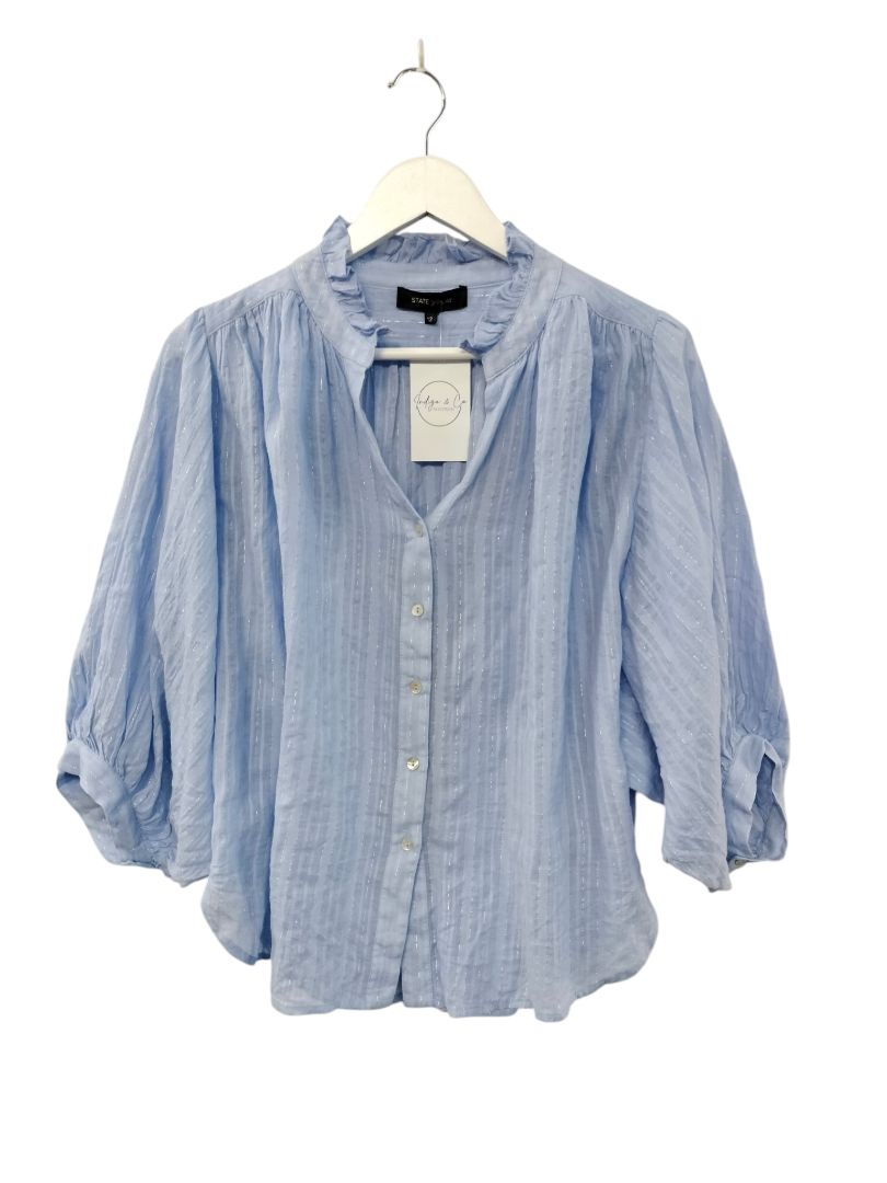 State Of Play | Blue Top | Size 12