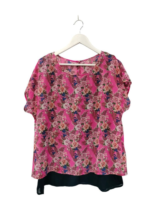 Memo | Floral Top | Size 14