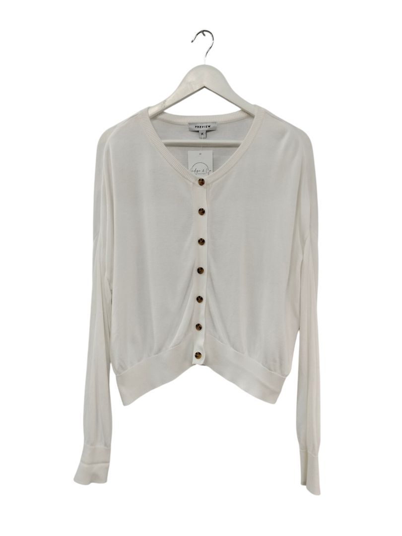Preview | White Cardigan | Size XL