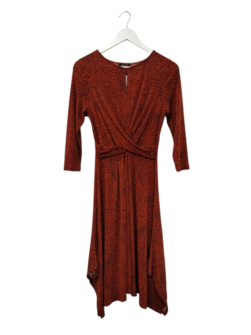 Portmans | Leopard Print Dress | Size XS