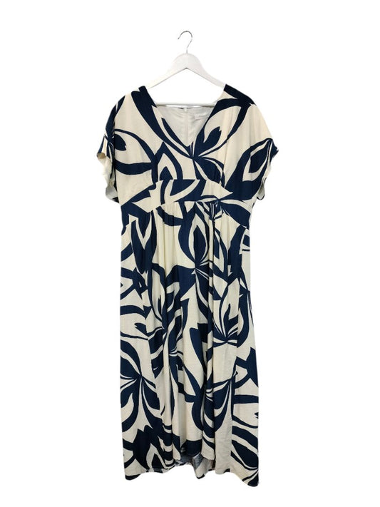 Pagani | Blue/Cream Dress | Size 18