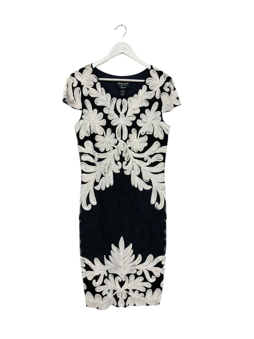 Frank Lyman | Blue/White Dress | Size USA 14