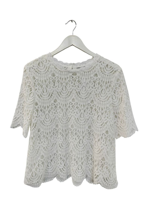 Whistle Tailored | White Top | Size L