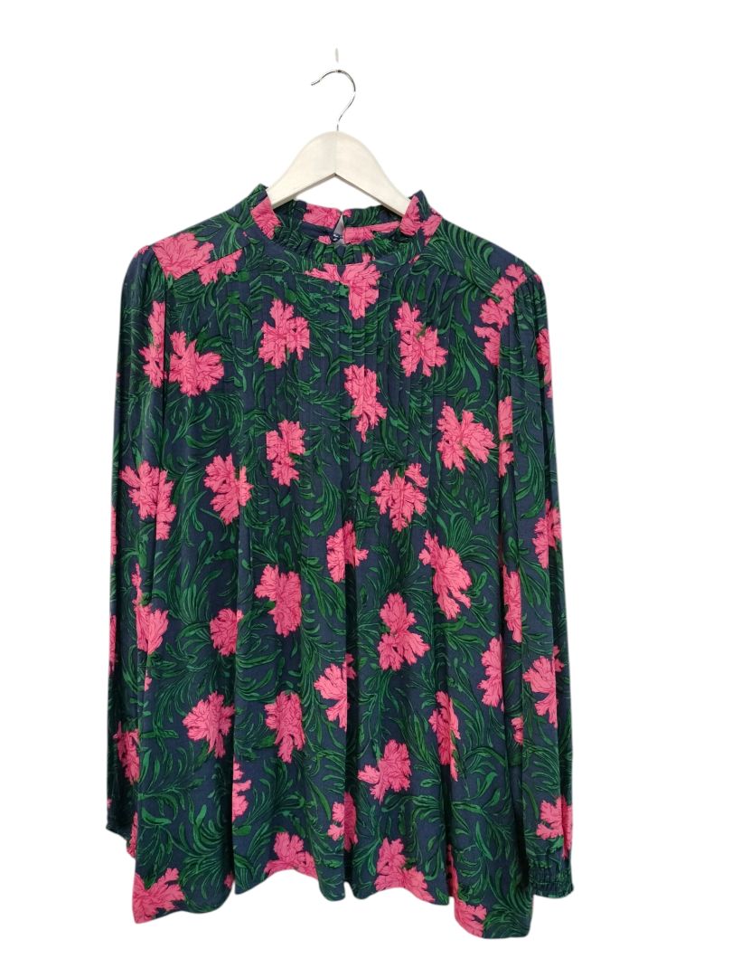 Joules | Blue with floral Top | Size UK16