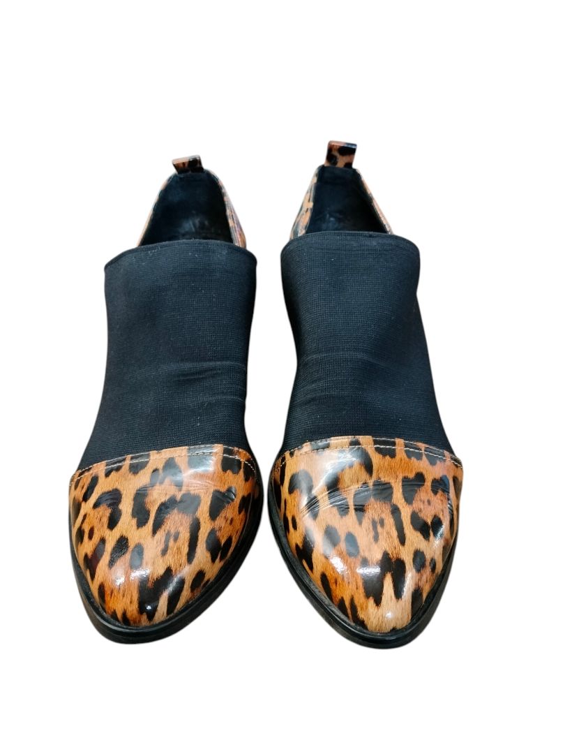 Django & Juliette | Black and leopard Shoes | Size 43