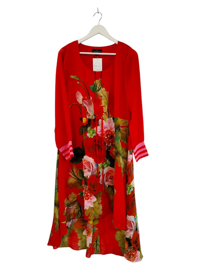 Augustine | Red Dress | Size XS