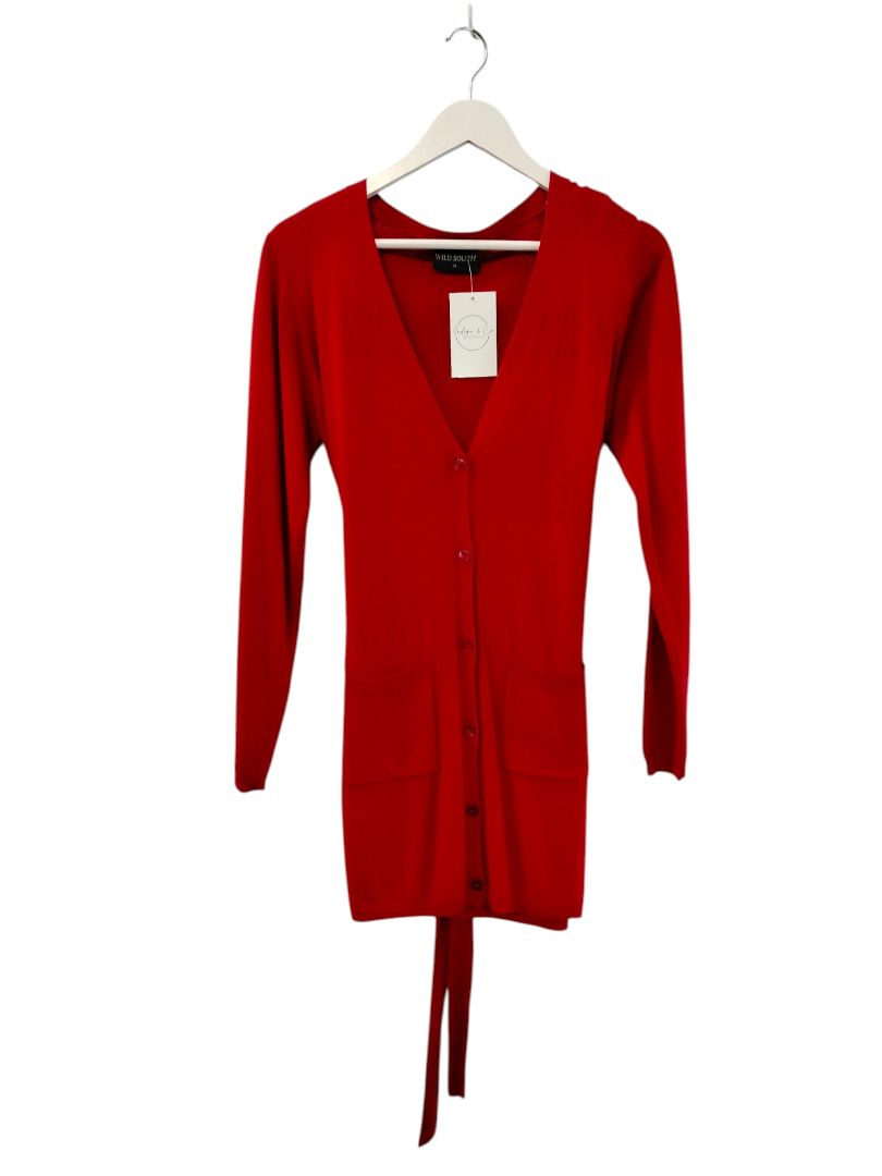 Wild South | Red Cardigan | Size 14