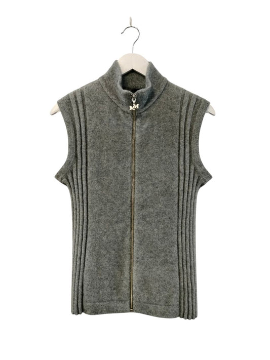 Merino Mink | Grey Top | Size L