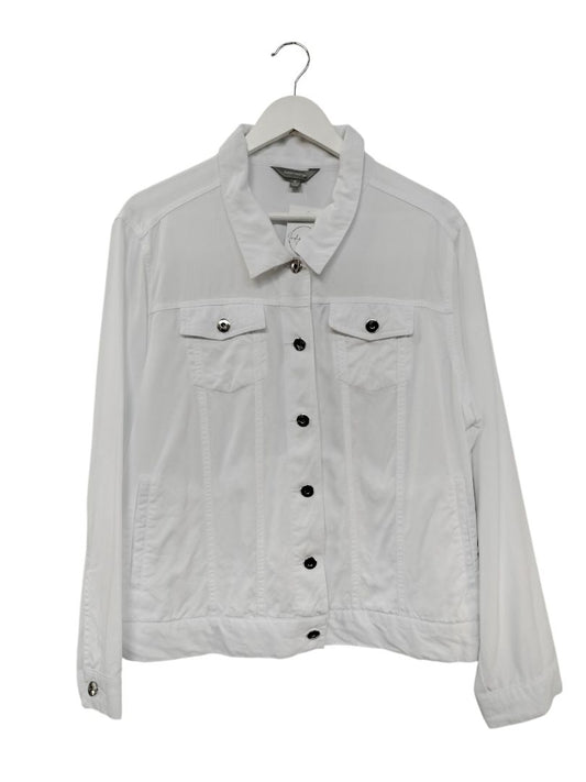 Suzannegrae | White Denim Jacket | Size XL