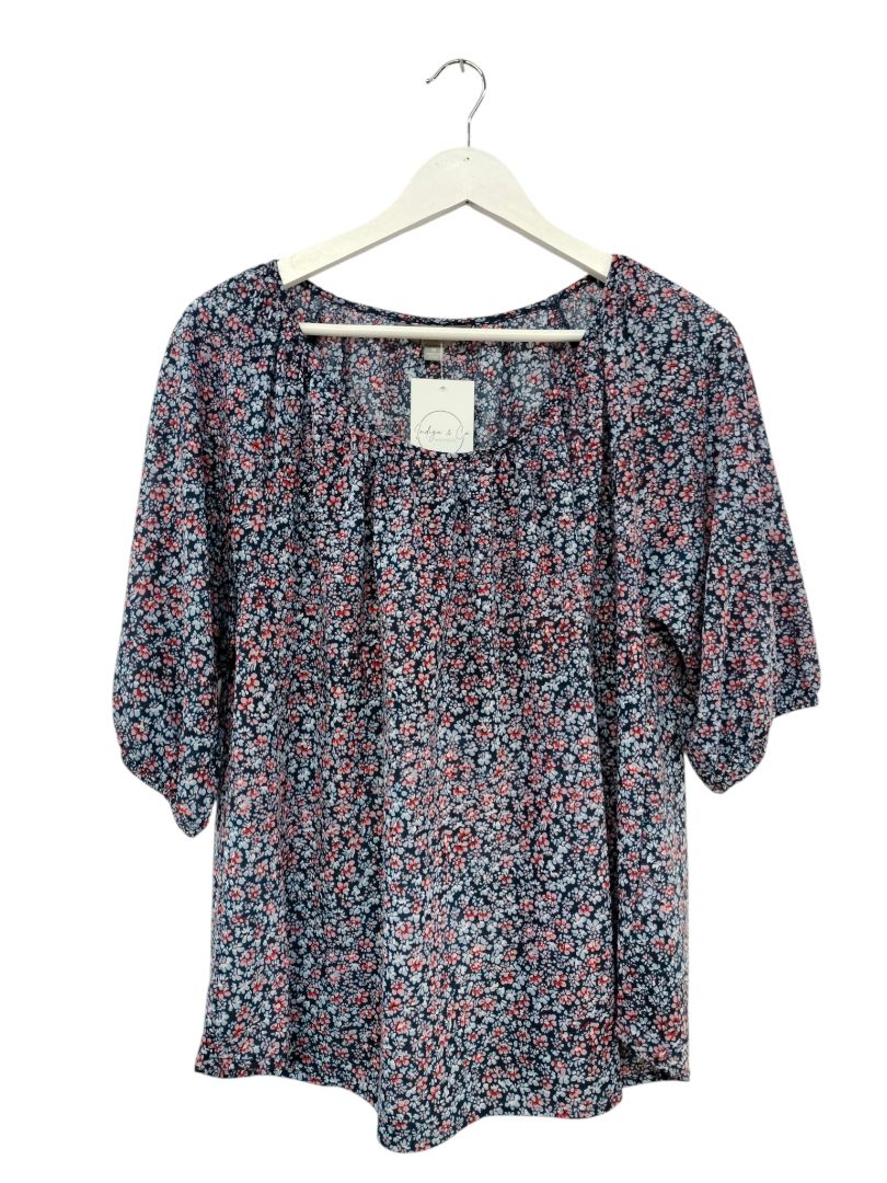 Suzannegrae | Blue with ditsy Top | Size M