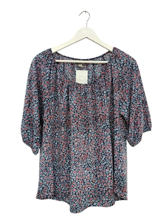 Suzannegrae | Blue with ditsy Top | Size M