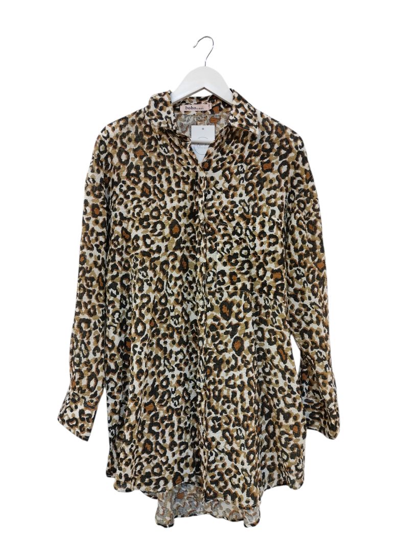 Boho Australia | Animal Print Top | Size S/M