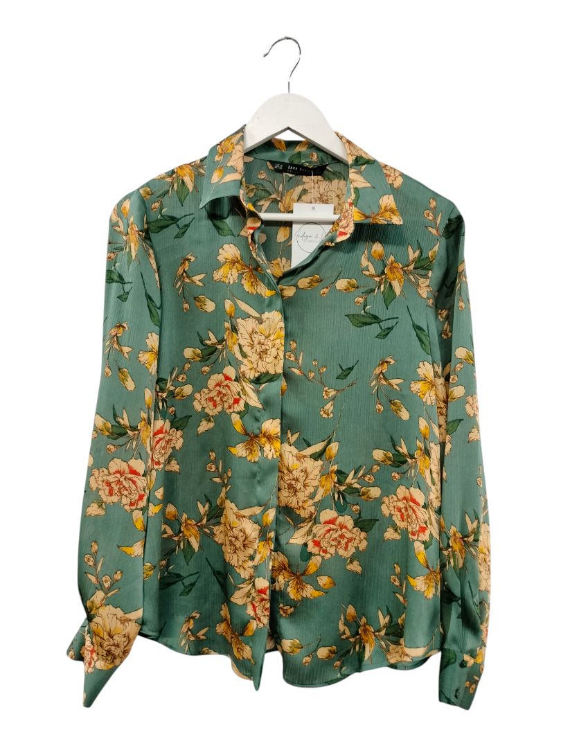 Zara | Floral Top | Size M