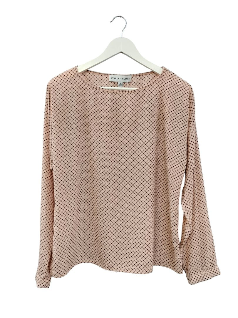 Staple + Cloth | Peach Top | Size 12