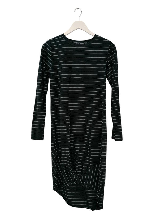 Silent Theory | Black/White Stripe Dress | Size 8