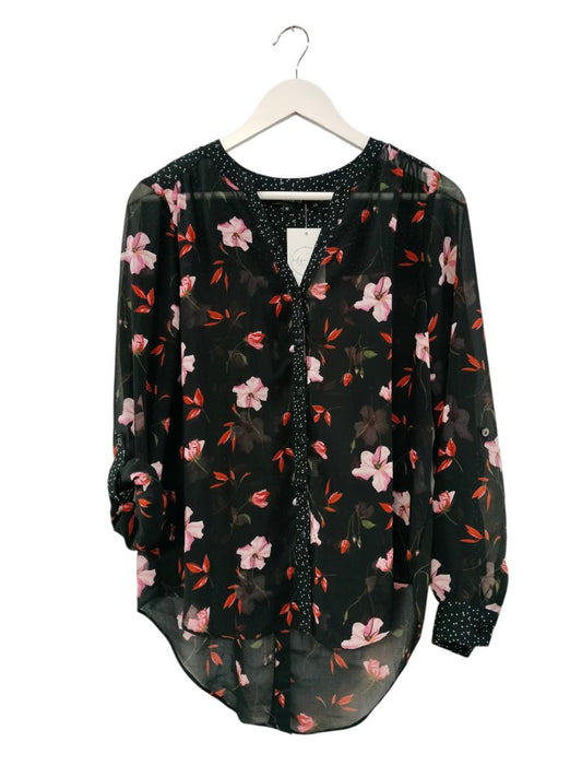 Whistle | Floral Top | Size 12