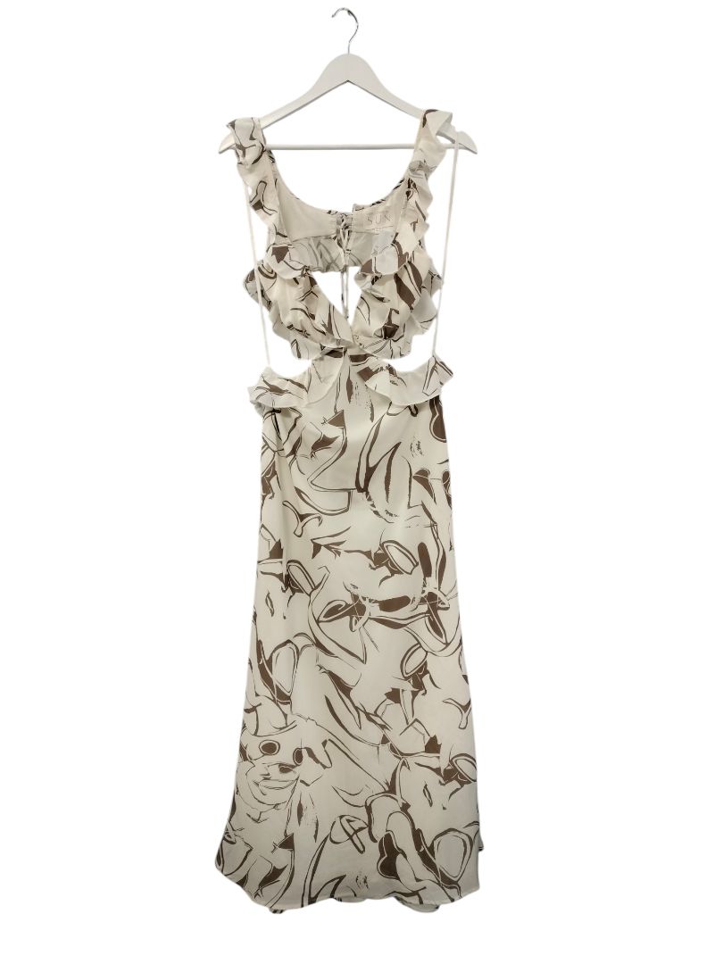 Here Comes The Sun | Beige/Brown Dress | Size 12