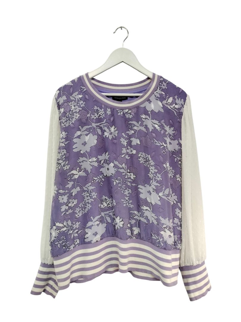 Augustine | Purple/White Top | Size L