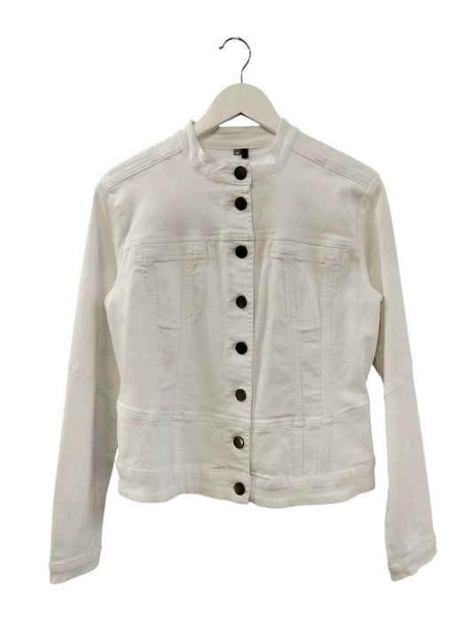 Memo Denim | White Jacket | Size 14