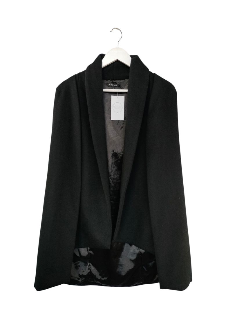 Storm | Black Coat | Size 8