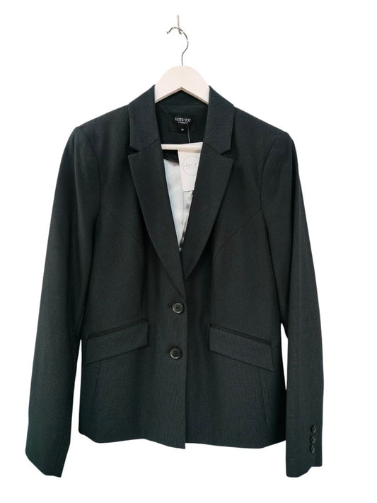Jacqui-e | Black Blazer | Size 10