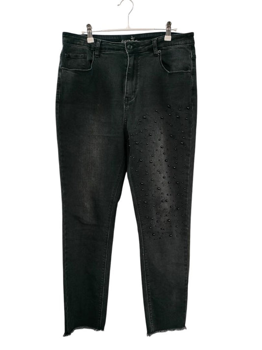 Trelise Cooper | Black with studs Jeans | Size 12
