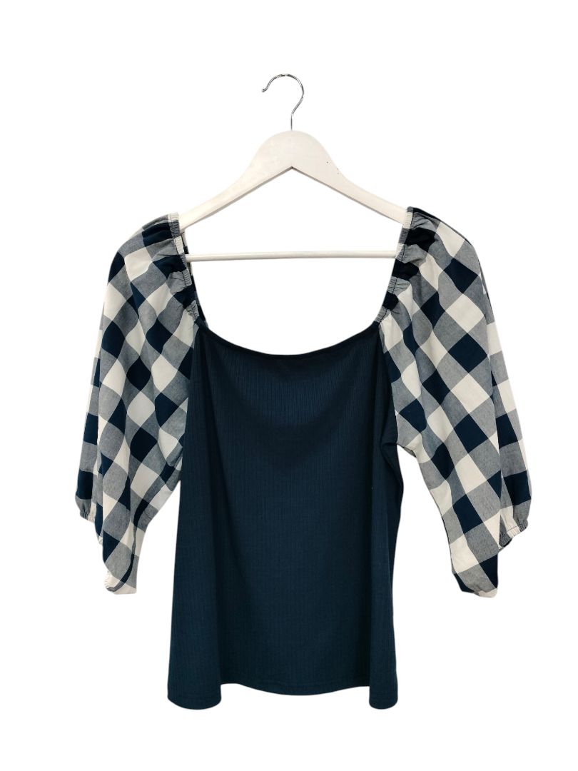 Et Alia | Navy Top | Size M