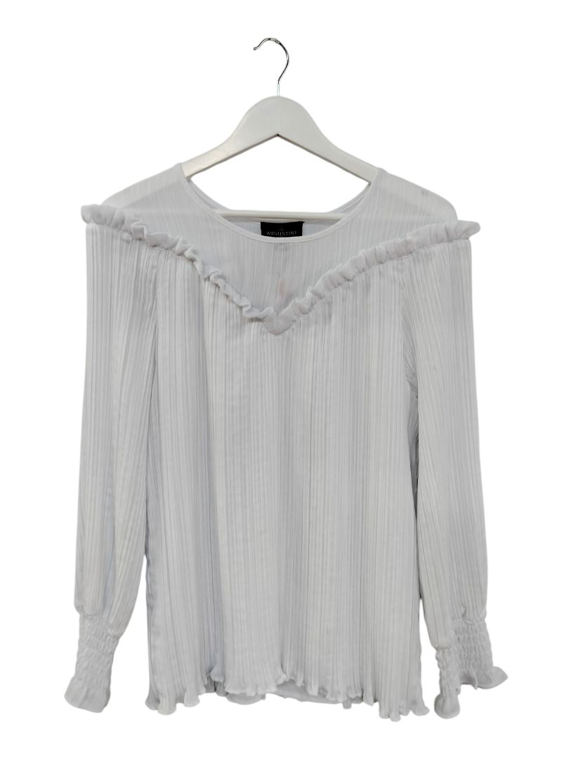 Augustine | White Top | Size L